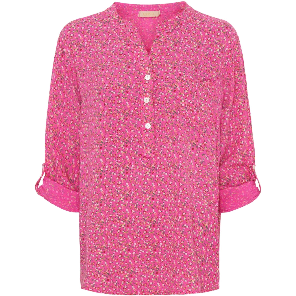 Billede af Marta Du Chateau dame bluse 8503 - Fuxia Cute