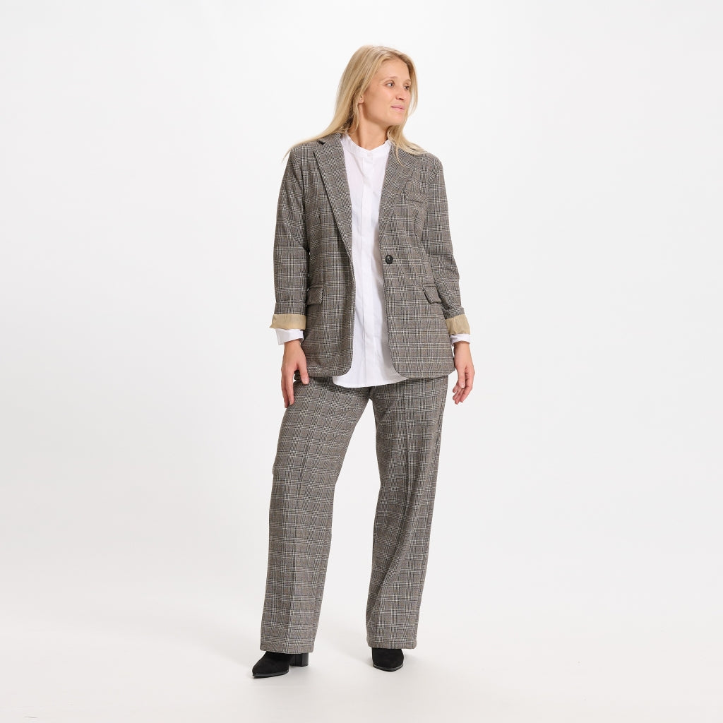 Billede af Marta Du Chateau dame bukser 99996 - Grey Check