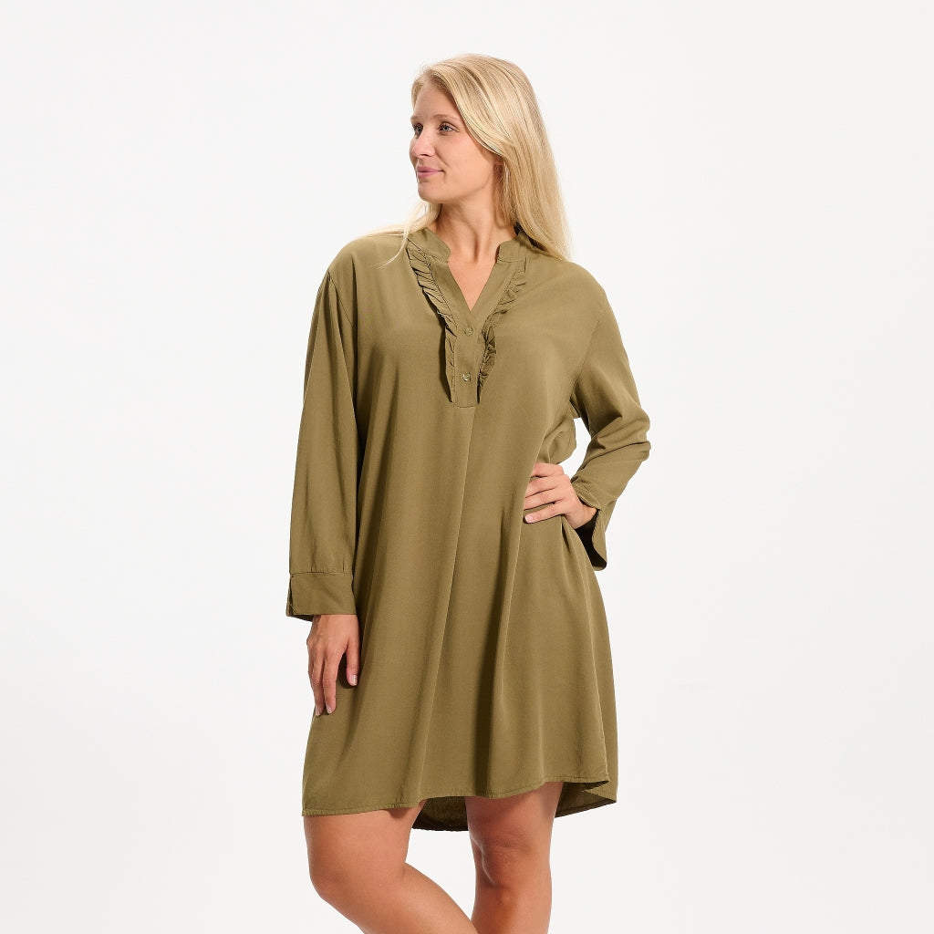 Billede af Marta Du Chateau dame kjole 2608 - Olive