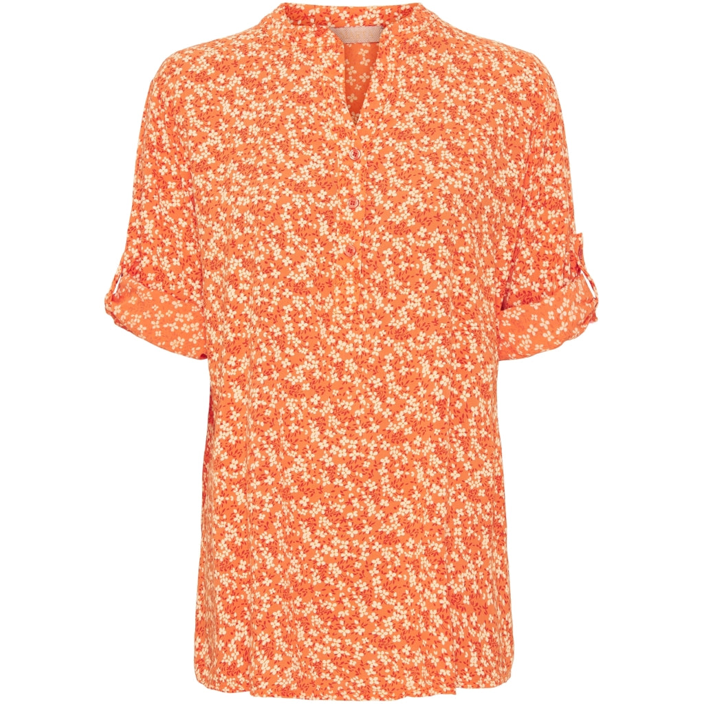 Marta Du Chateau dame skjorte 226 - Orange Flower