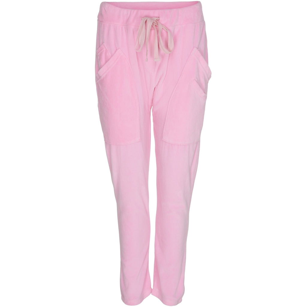 Marta du Chateau velour bukser 68139 Pink •