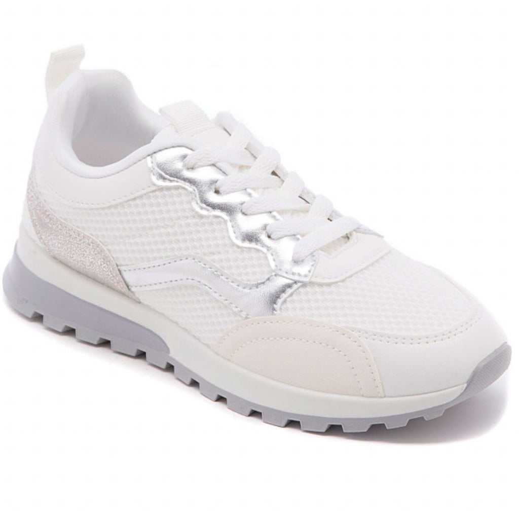 Mathilda dame sneakers 9257 - White