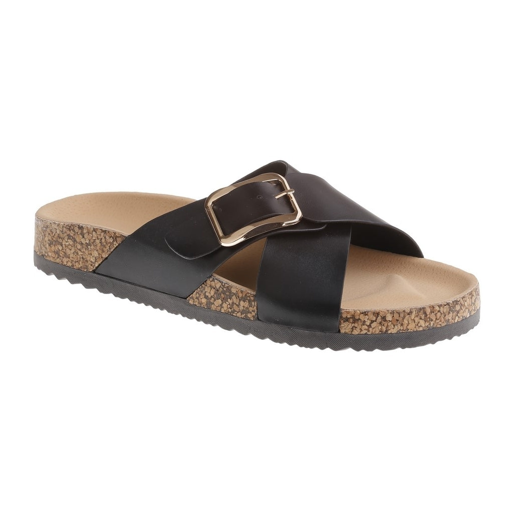 Se Mia dame sandal 2106 - Black hos Klædeskabet.dk