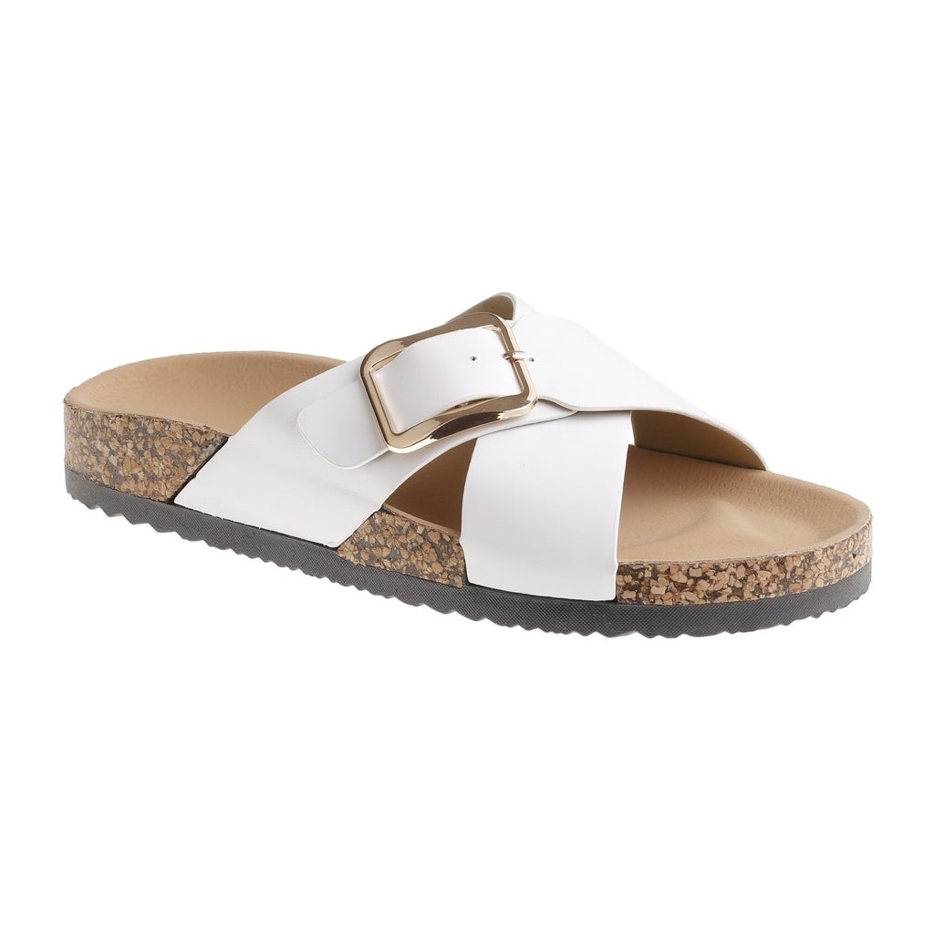 Se Mia dame sandal 2106 - White hos Klædeskabet.dk