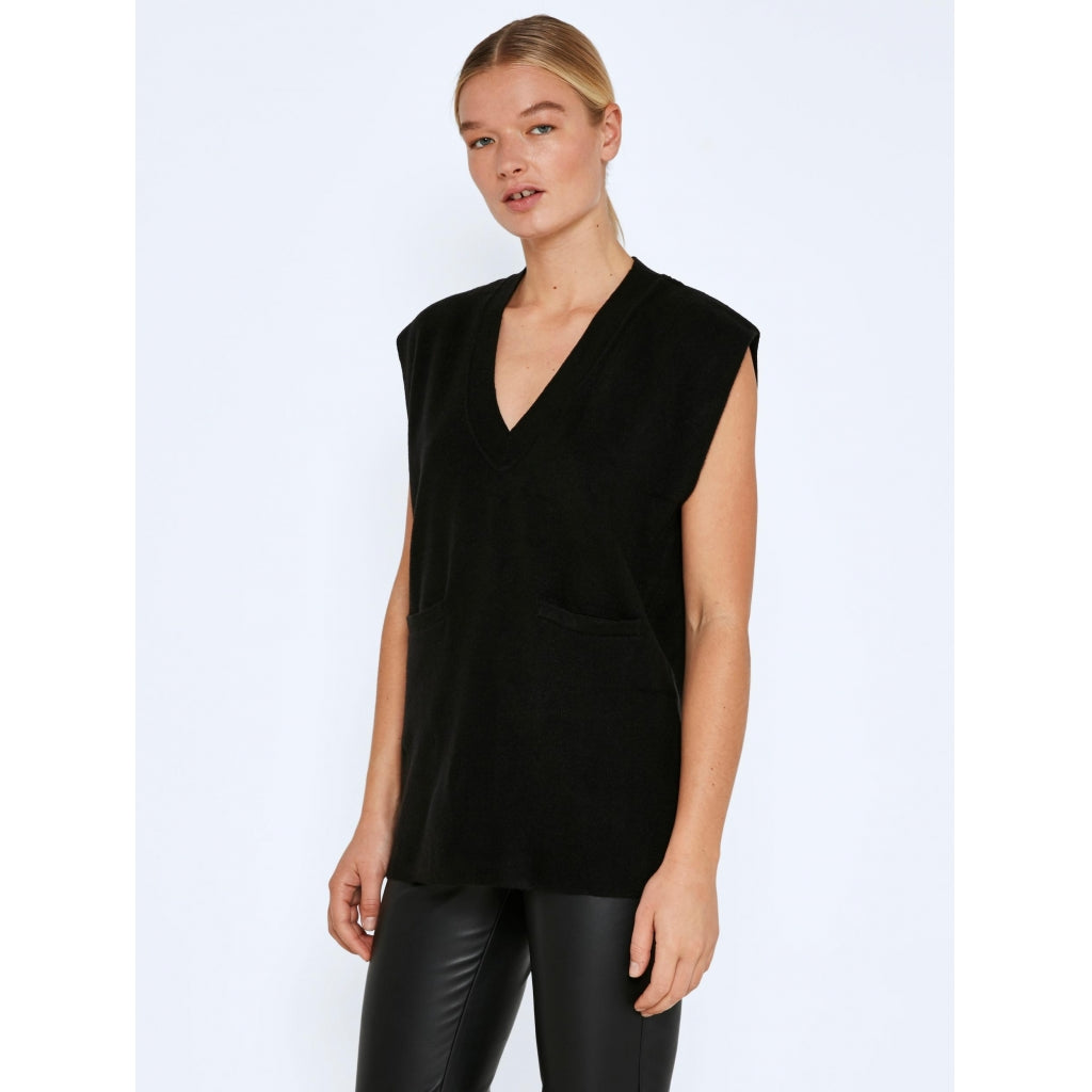 Billede af Noisy May dame vest NMCLARI - Black