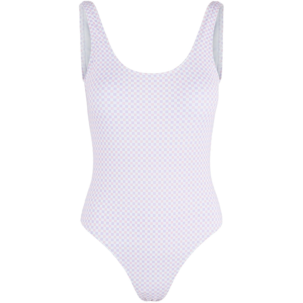 Billede af PIECES dame badedragt PCVANESSA - Bright White/purple