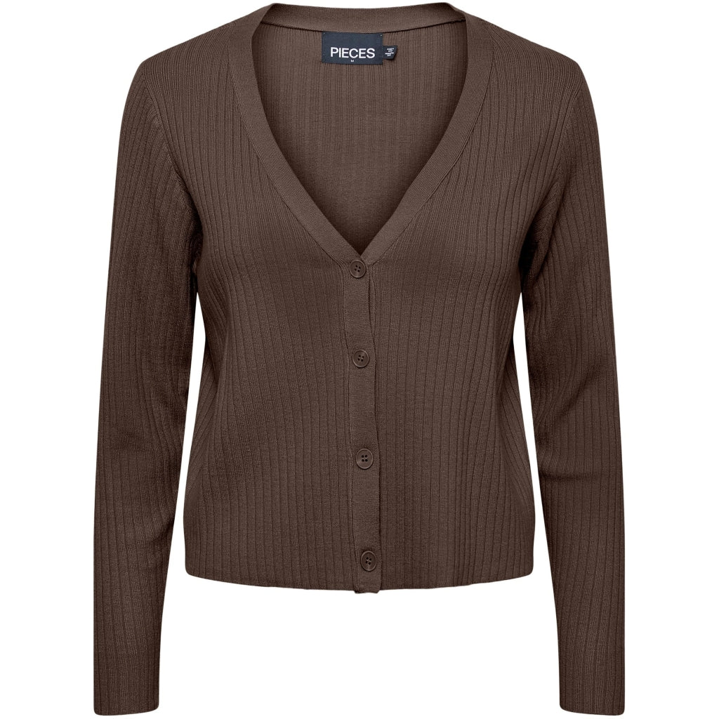 Pieces dame cardigan PCCRISTA - Chicory Coffee