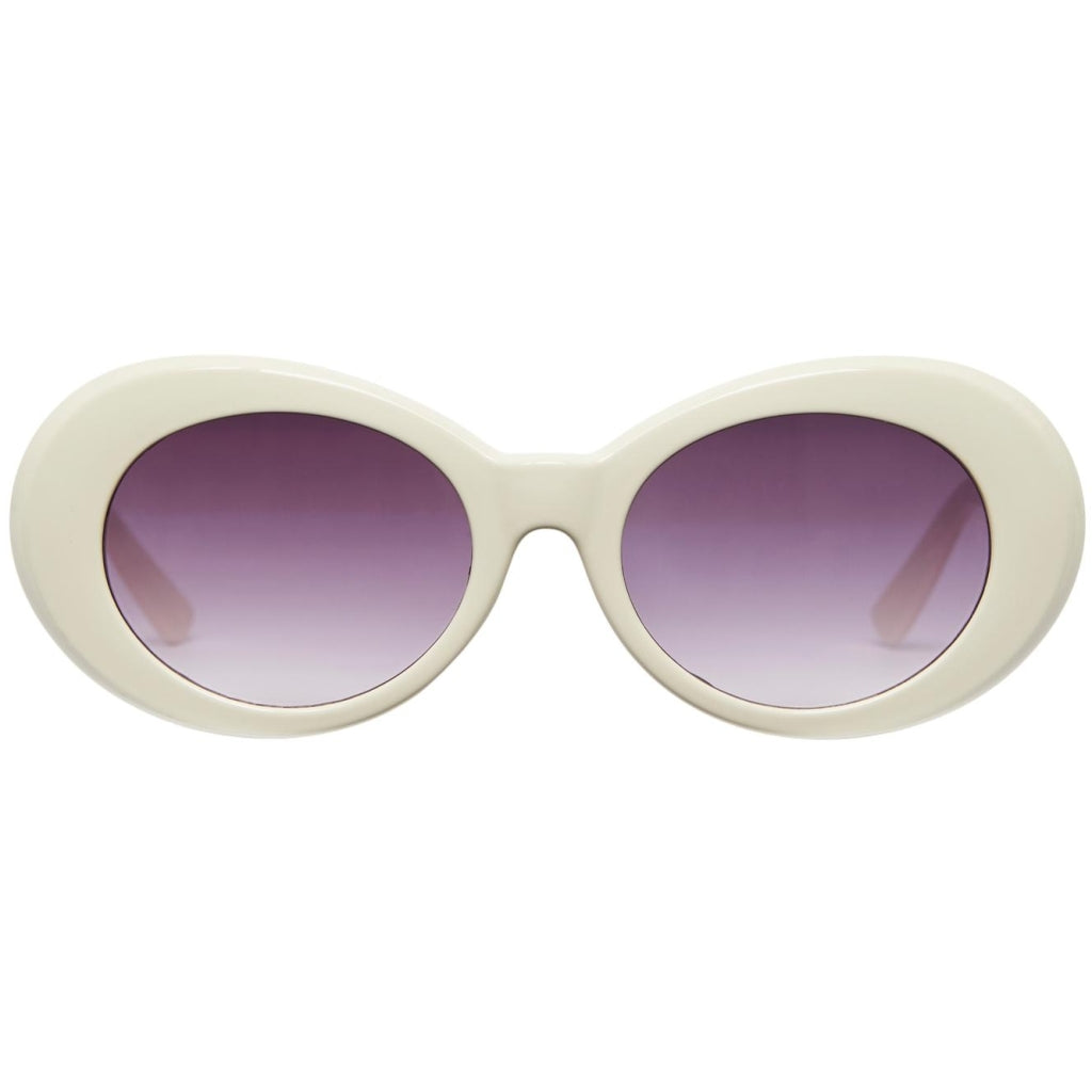 Pieces dame solbriller PCBESTA SUNGLASS BOX - Buttercream