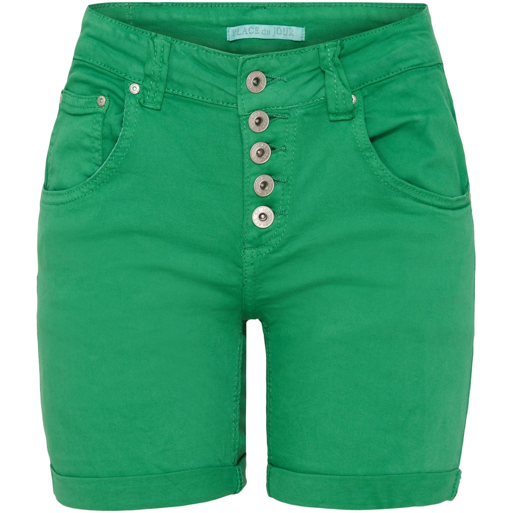 Billede af Place du Jour dame shorts 1220 - Green