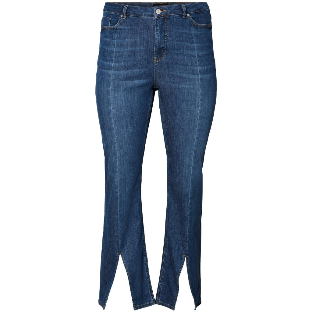 Billede af Vero Moda Curve dame jeans VMRILEY - Medium Blue