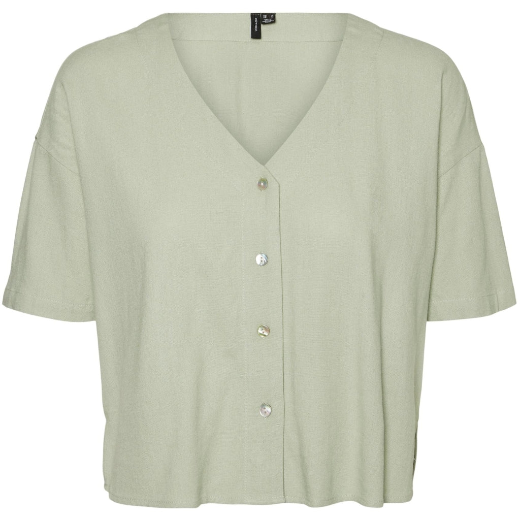 Vero Moda dame bluse VMJESMILO - Desert sage