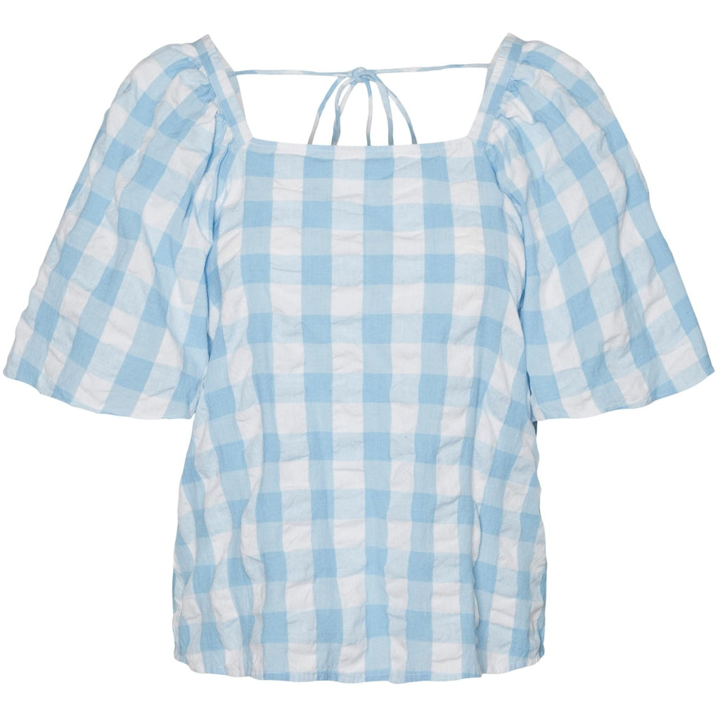 Billede af Vero Moda dame bluse VMSODY - Blue Bell Snow White