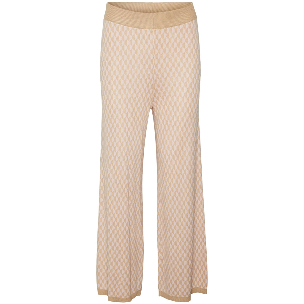 Vero Moda dame bukser VMURINA - Parfait Pink Irish Cream