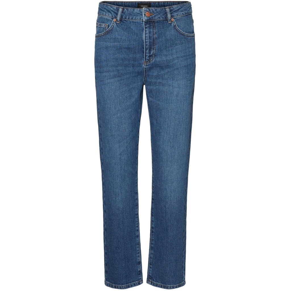 Se Vero Moda dame jeans VMCARLA - Medium Blue hos Klædeskabet.dk