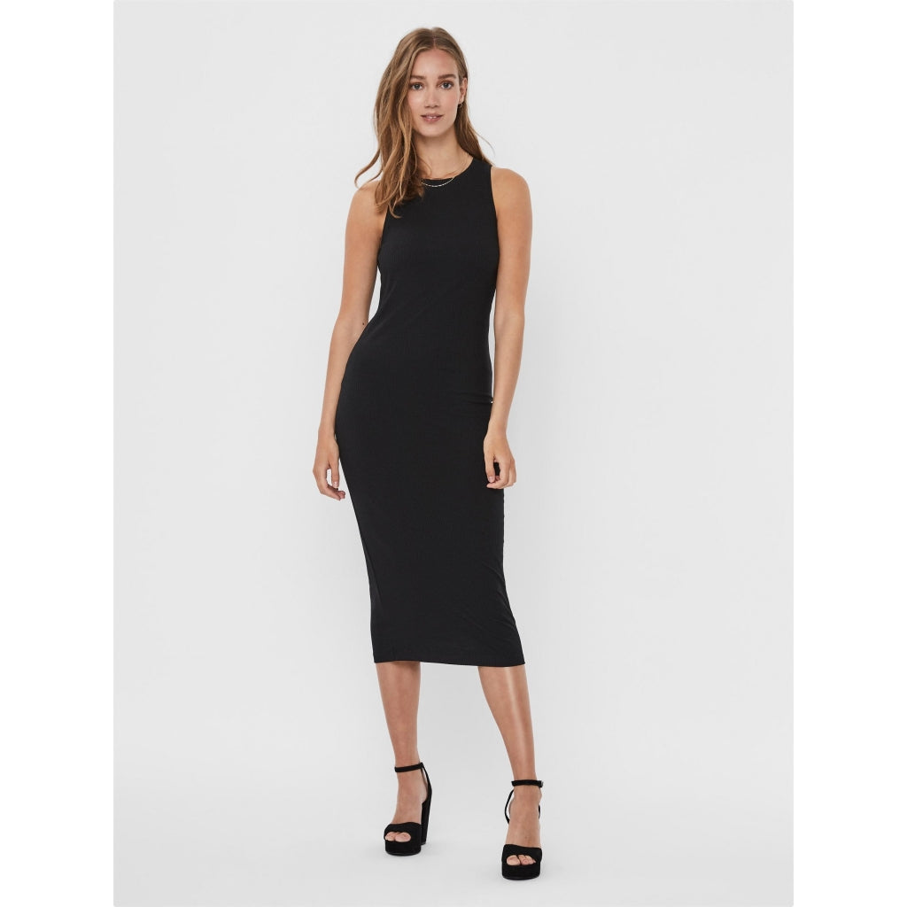 Vero Moda dame kjole VMLAVENDER – Black