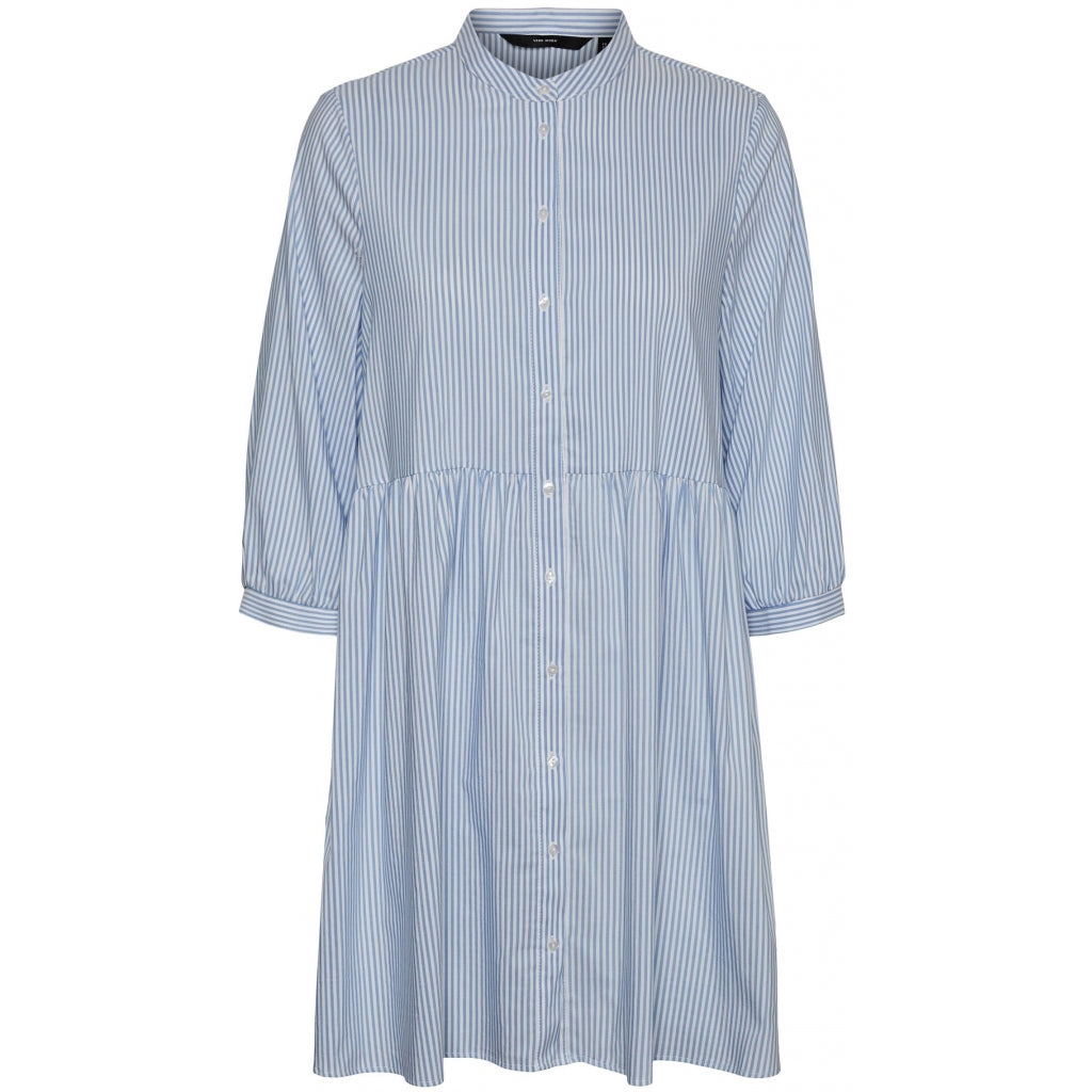 Billede af Vero Moda dame kjole VMSISI - Cashmere Blue Snow White