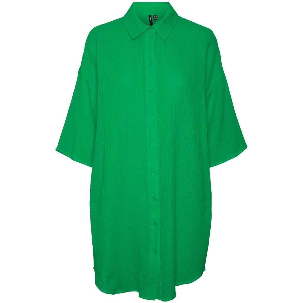 11: Vero Moda dame skjortekjole VmNatali - Bright Green
