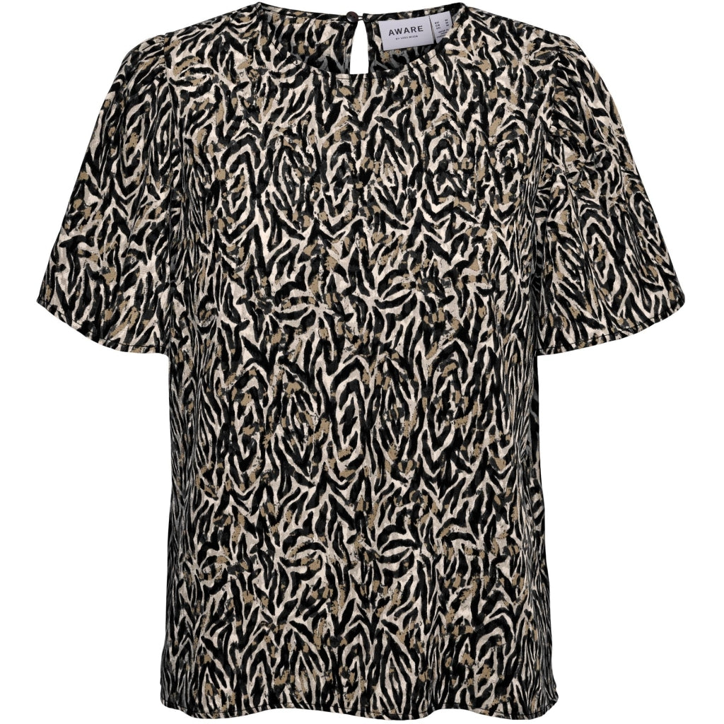 Billede af Vero moda dame bluse VMSIENNA - Travertine