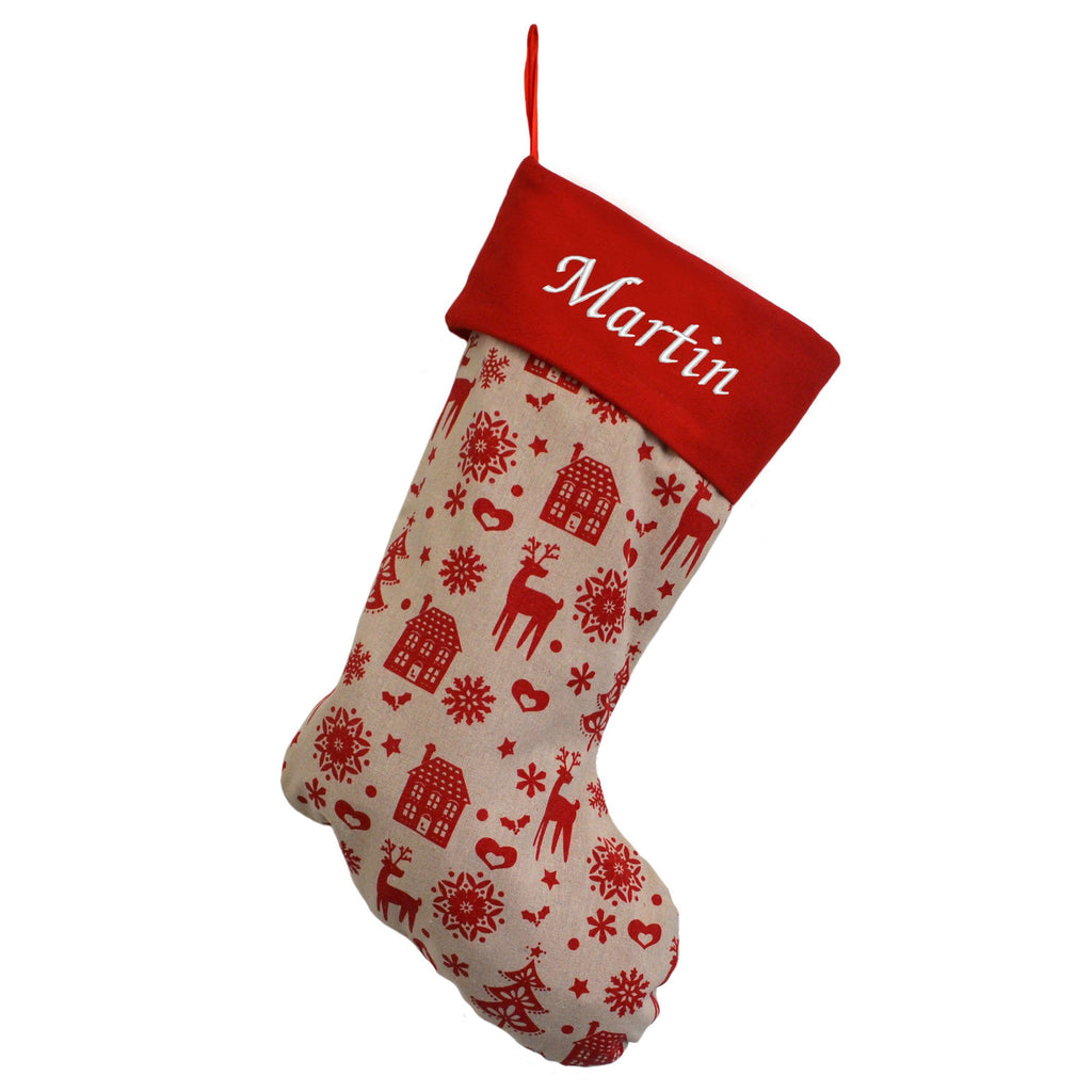 personalised childrens christmas stockings