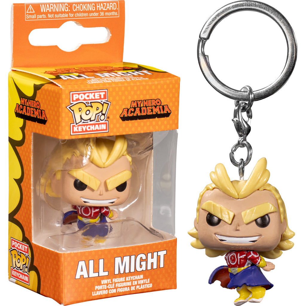 all might funko pop keychain