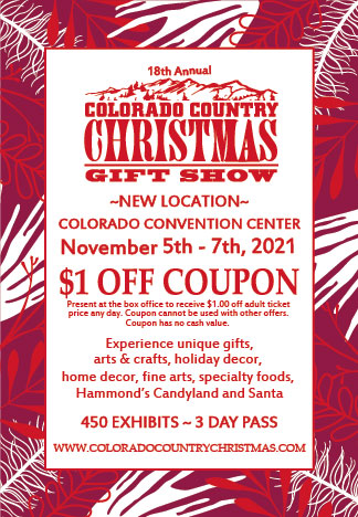 $1 off coupon for colorado country christmas show