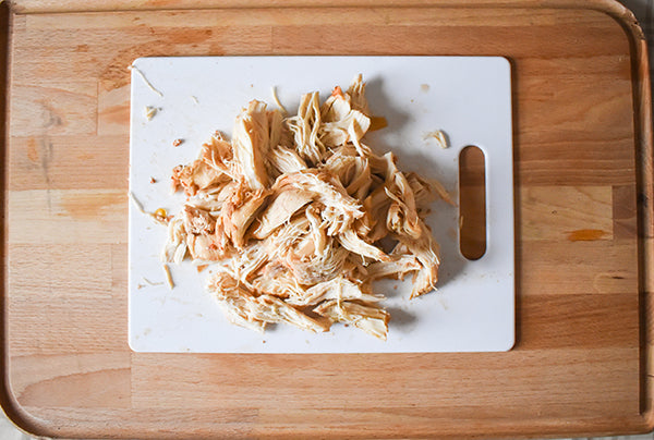 chicken breasts shredded 