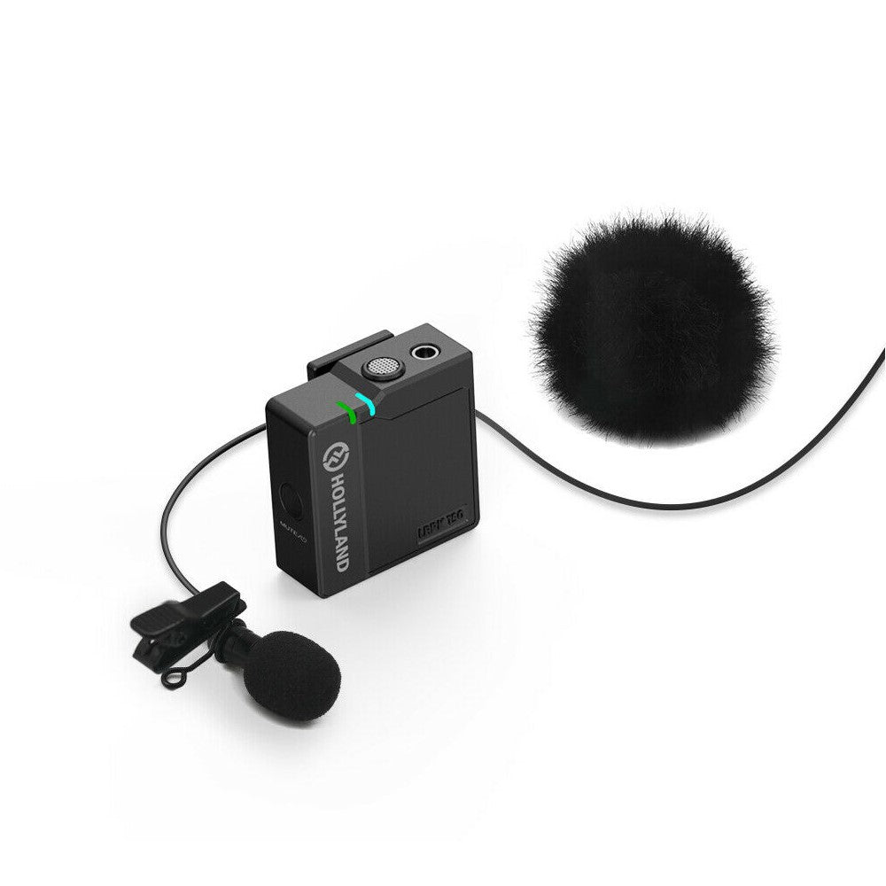 Hollyland Lark M1 SOLO Wireless Lavalier Microphone 2.4Ghz 200m with  Charging Case for Vloging Live Streaming Microphone 