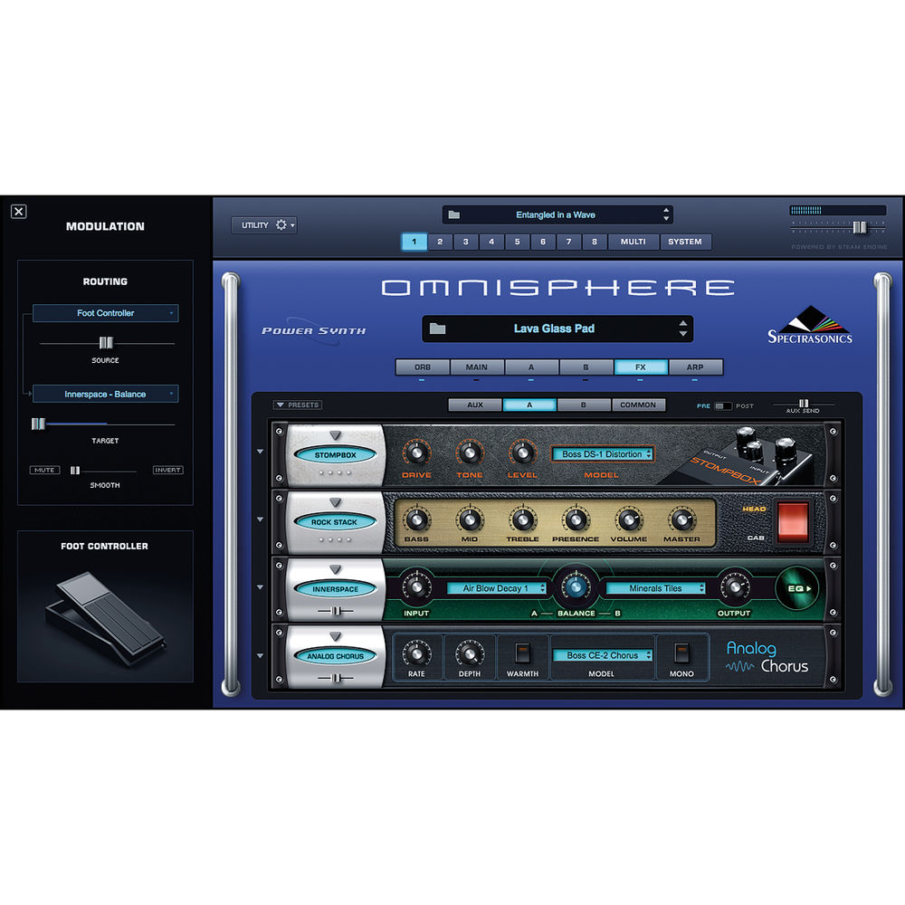 omnisphere instrument only playing midi channel 1