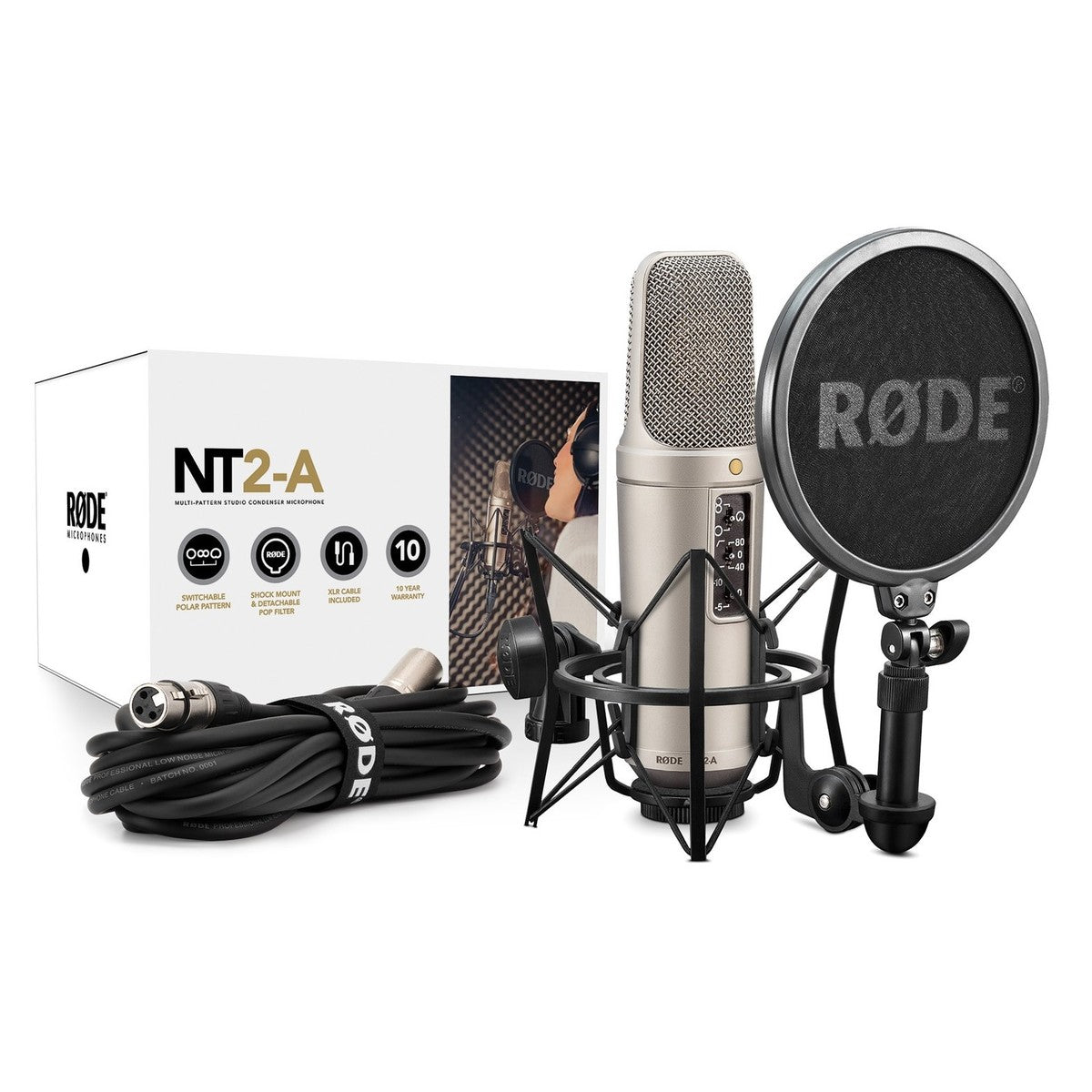 PACK DE MICROFONOS RODE NT-1 + INTERFACE AI-1