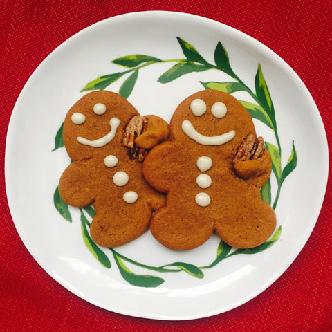 Gingerbread Man with Candied Pecan