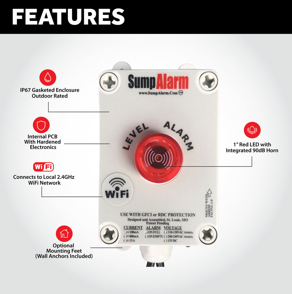 indooroutdoor alarms for sewage ejector systems