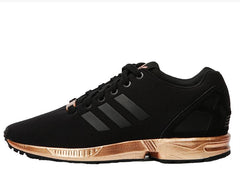 adidas originals zx flux black metallic copper