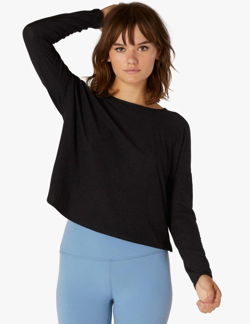 cropped zip sweater