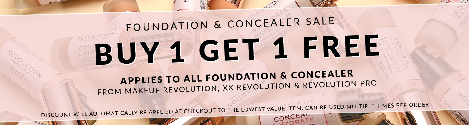 Buy 1 Get 1 Free - Foundation & Concealer
