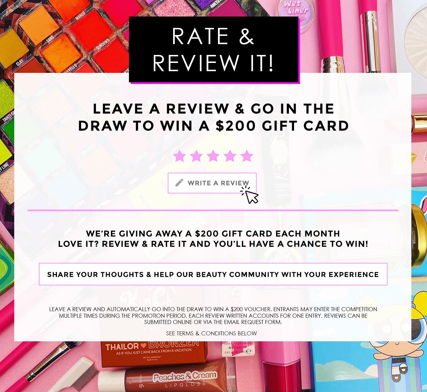 Leave A Review & Win