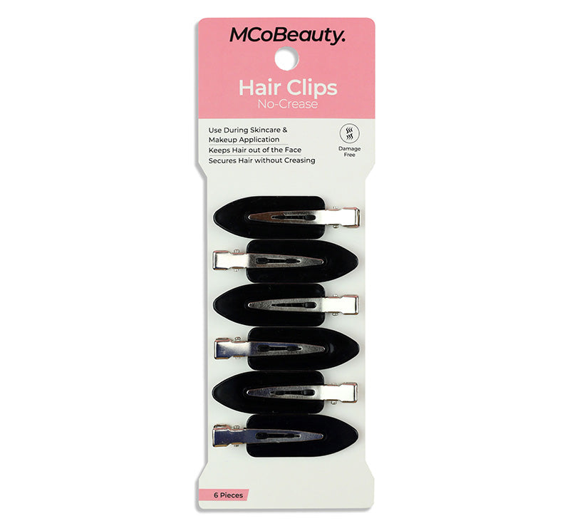 MCoBeauty No-Crease Hair Clips in Black – Glam Raider