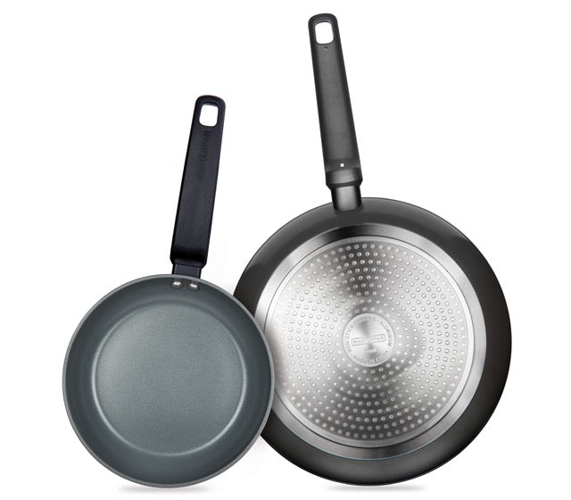 MasterPan 8 in. Healthy Ceramic Non-Stick Aluminium Cookware Fry Pan & Skillet with Bakelite Handle