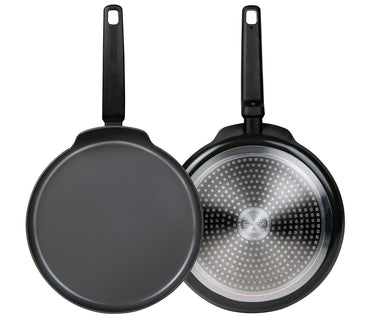 MasterPan MP-182 11 in. Griddle & Pancake Pan - Healthy Ceramic Non-Stick Aluminium Cookware with Stainless Steel Chefs Handle