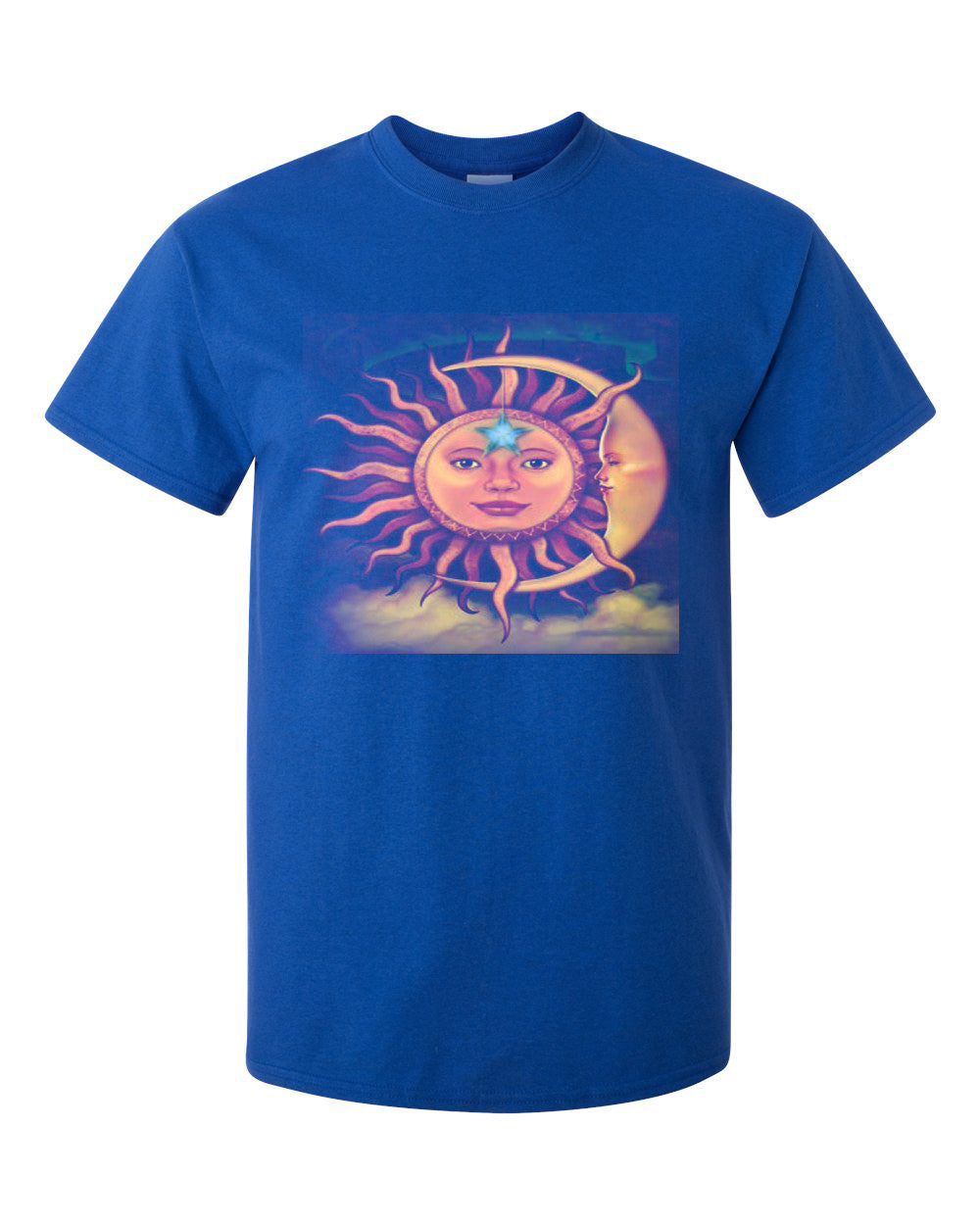 SUN moon tshirt - Kendrablanca
