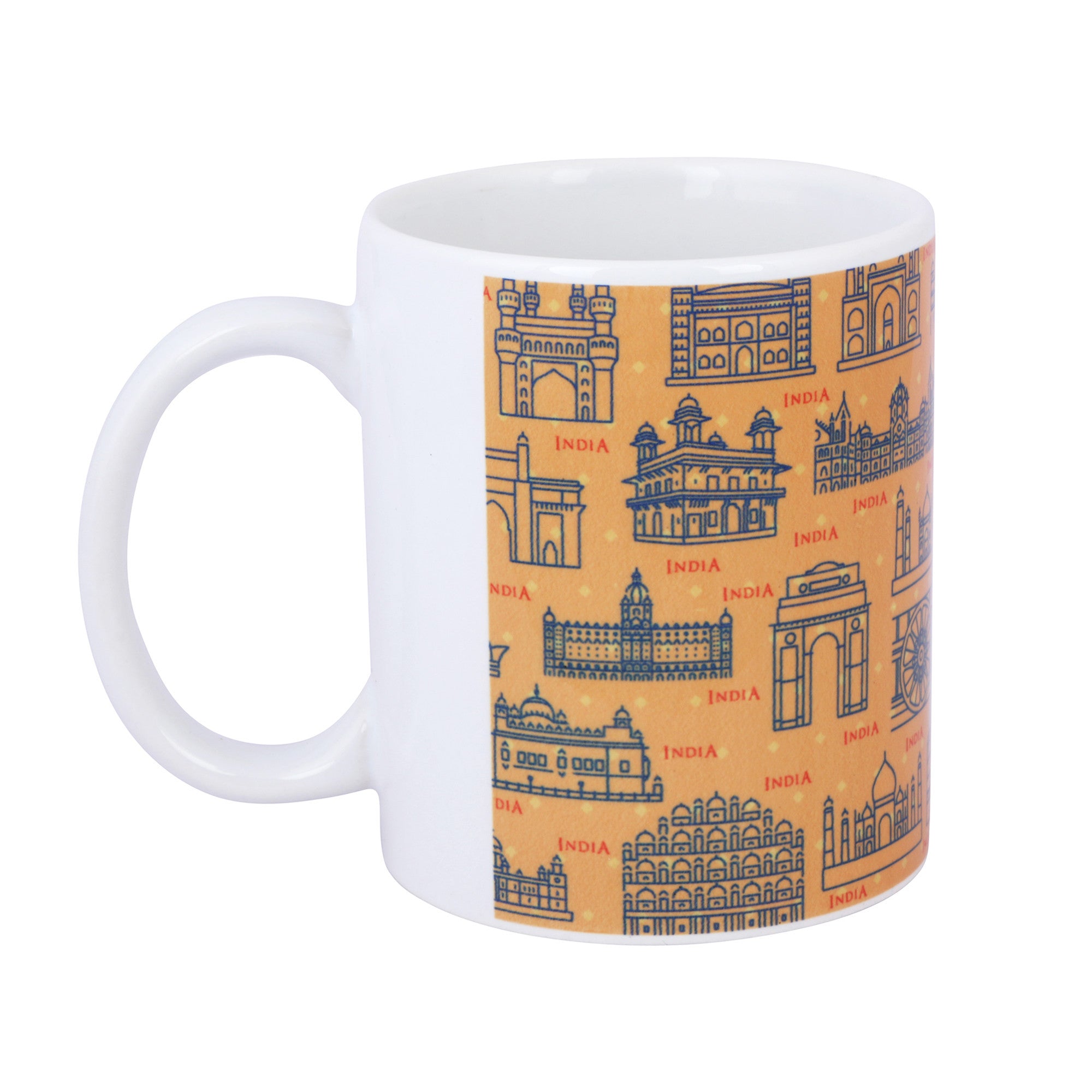 Indian Monuments Coffee Mug Mad In India