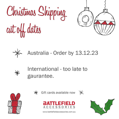 2023 Christmas order cut off date