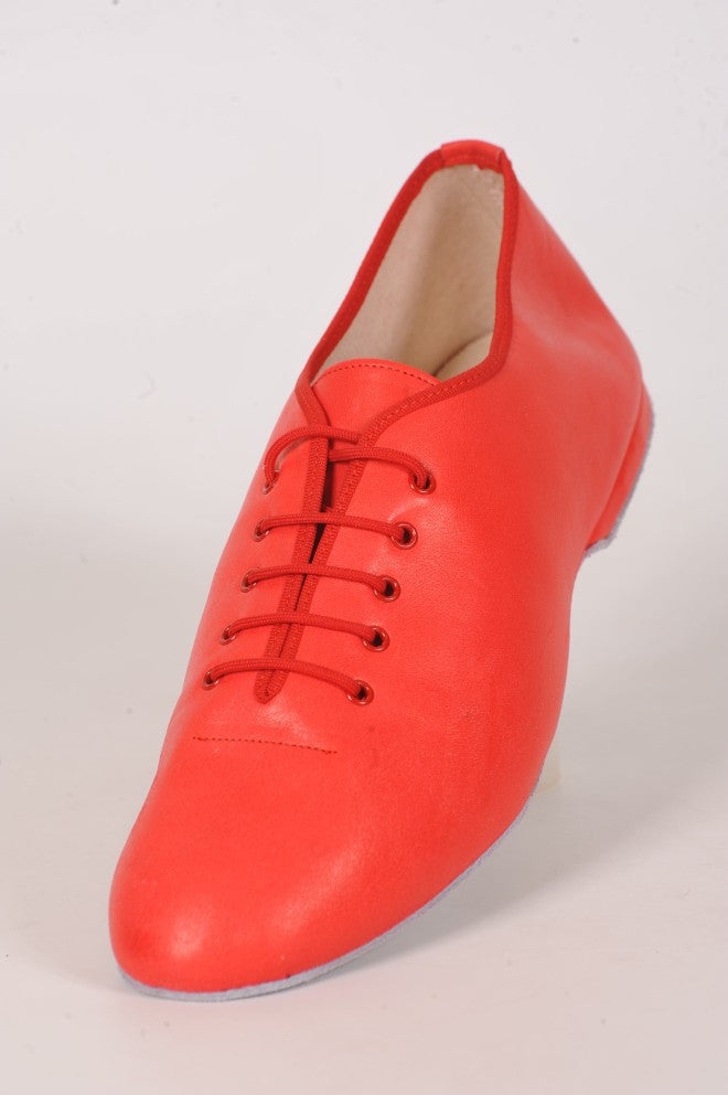 Jazz Shoes Pelle Rosso (J03) - Larisa 