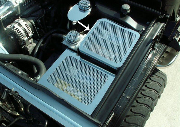 American Car Craft - Hummer H2 Fuse Box Cover Perforated ...