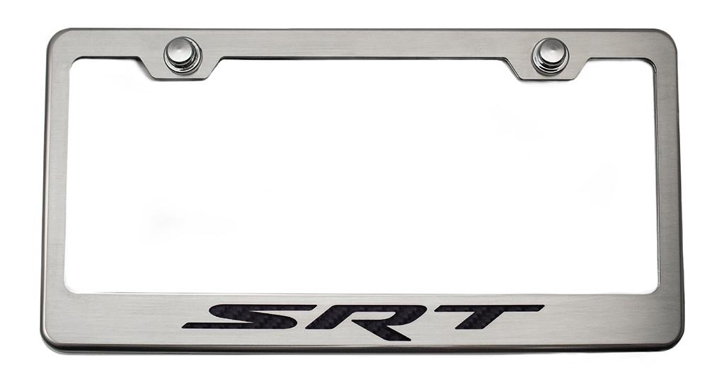 Custom Dodge SRT License Plate Frame | American Car Craft