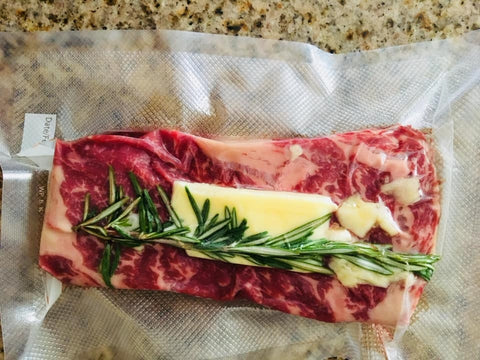 rub that rubs gourmet spices - sous vide dry aged beef