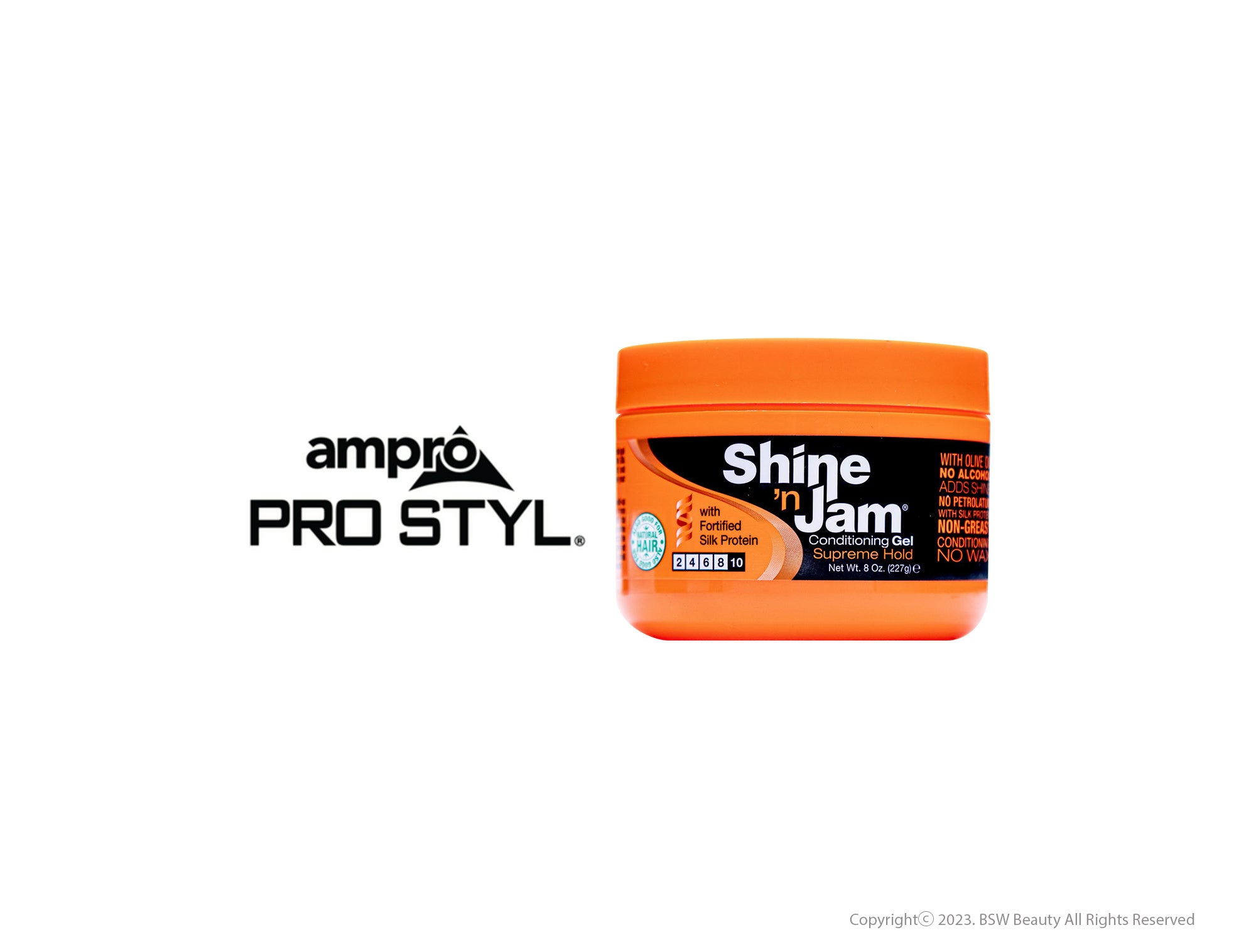 AMPRO Shine 'n Jam Conditioning Gel [Extra Hold]