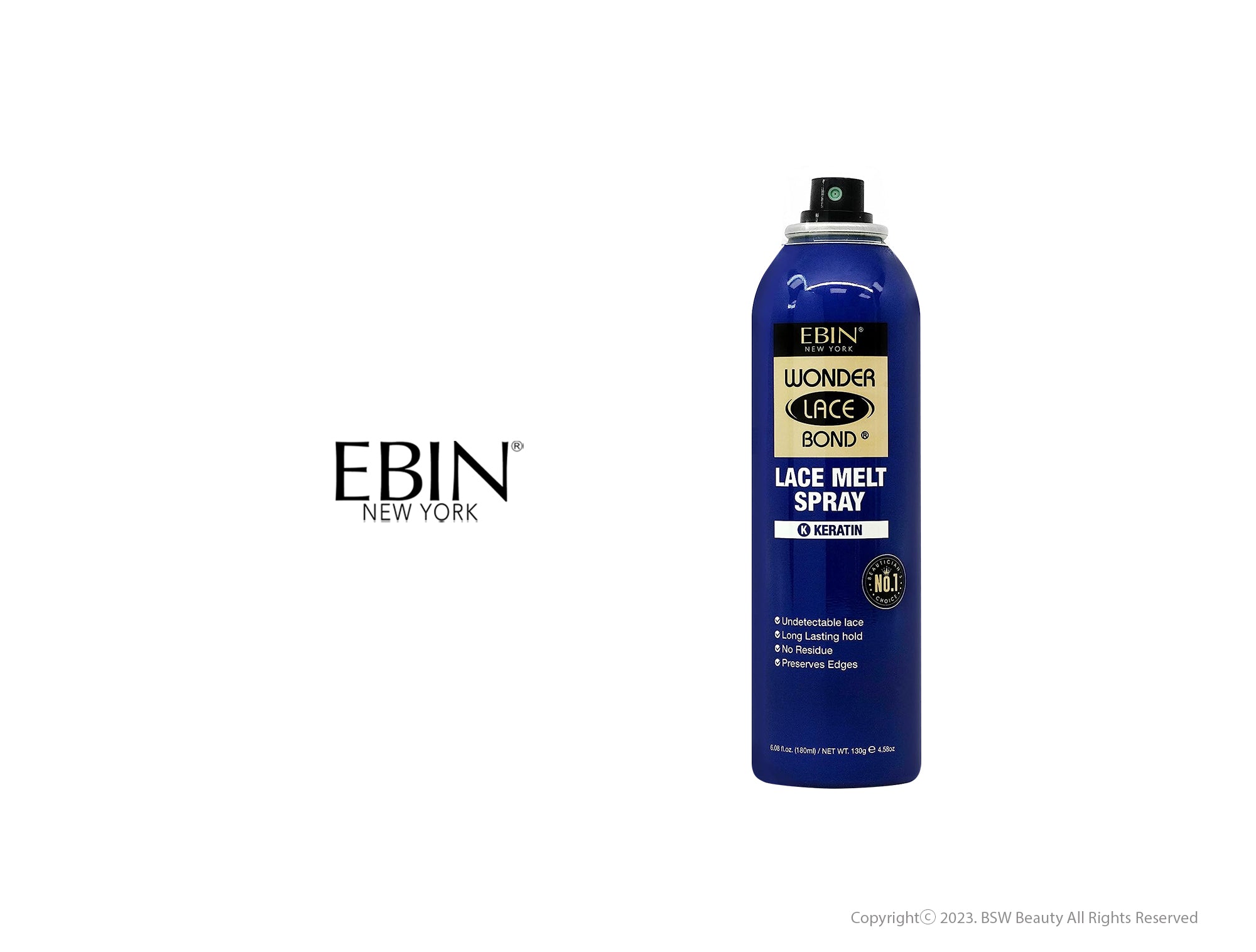 Ebin - Wonder Bond Melting Spray - Extreme Firm Hold (Supreme) 8oz