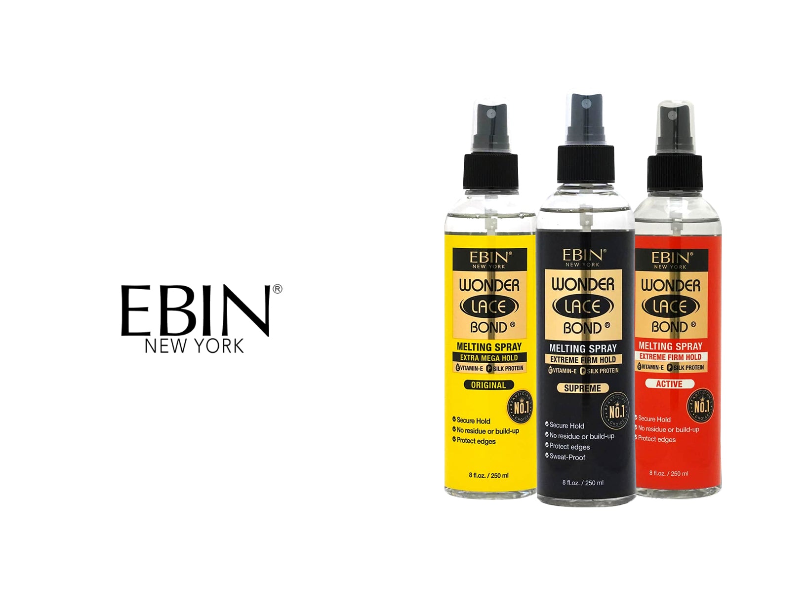 Ebin New York Wonder Lace Bond Adhesive Spray - Extreme Firm Hold – Super  Sisters Beauty