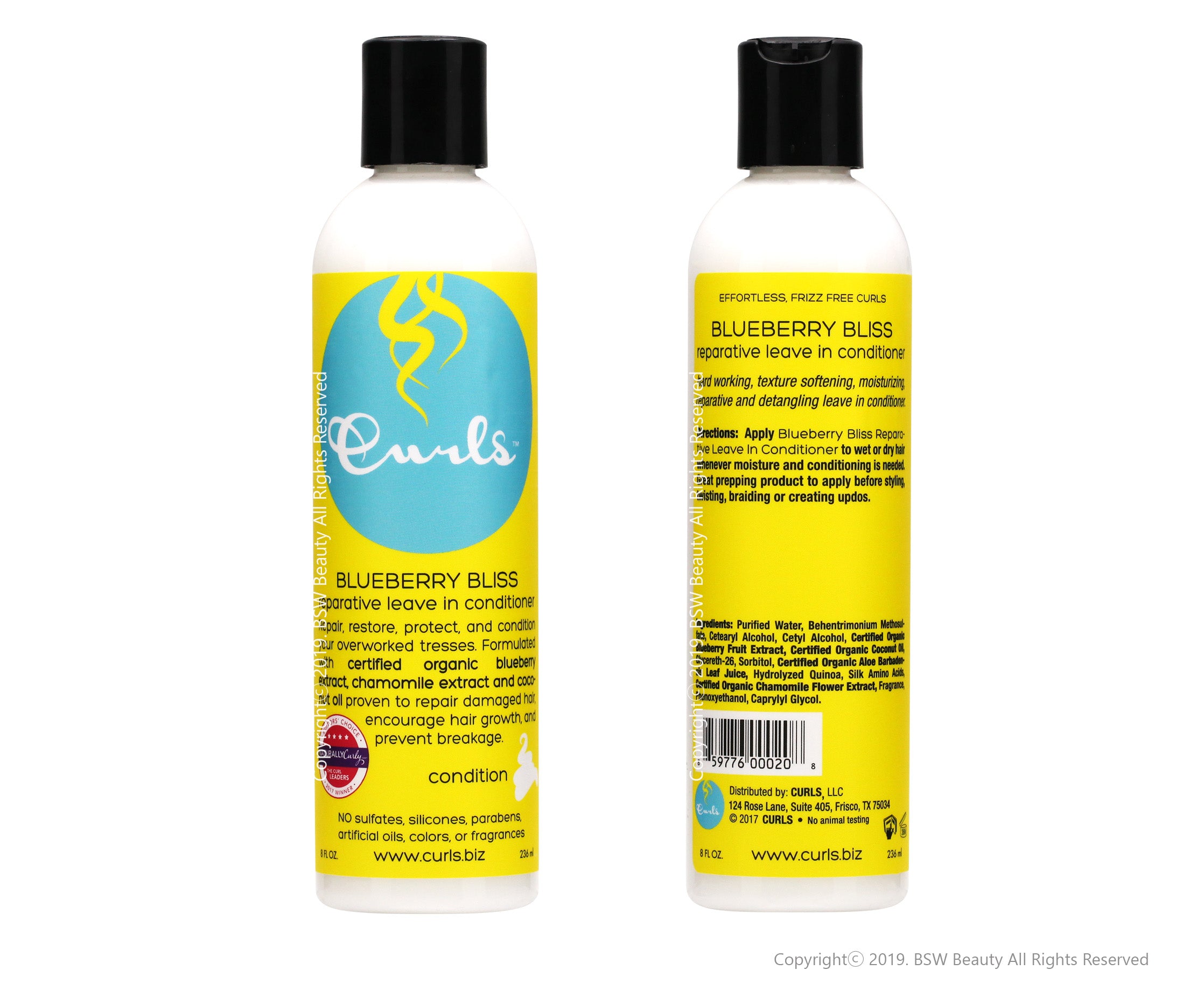 3. Blueberry Bliss Reparative Hair Wash by Curls - wide 2