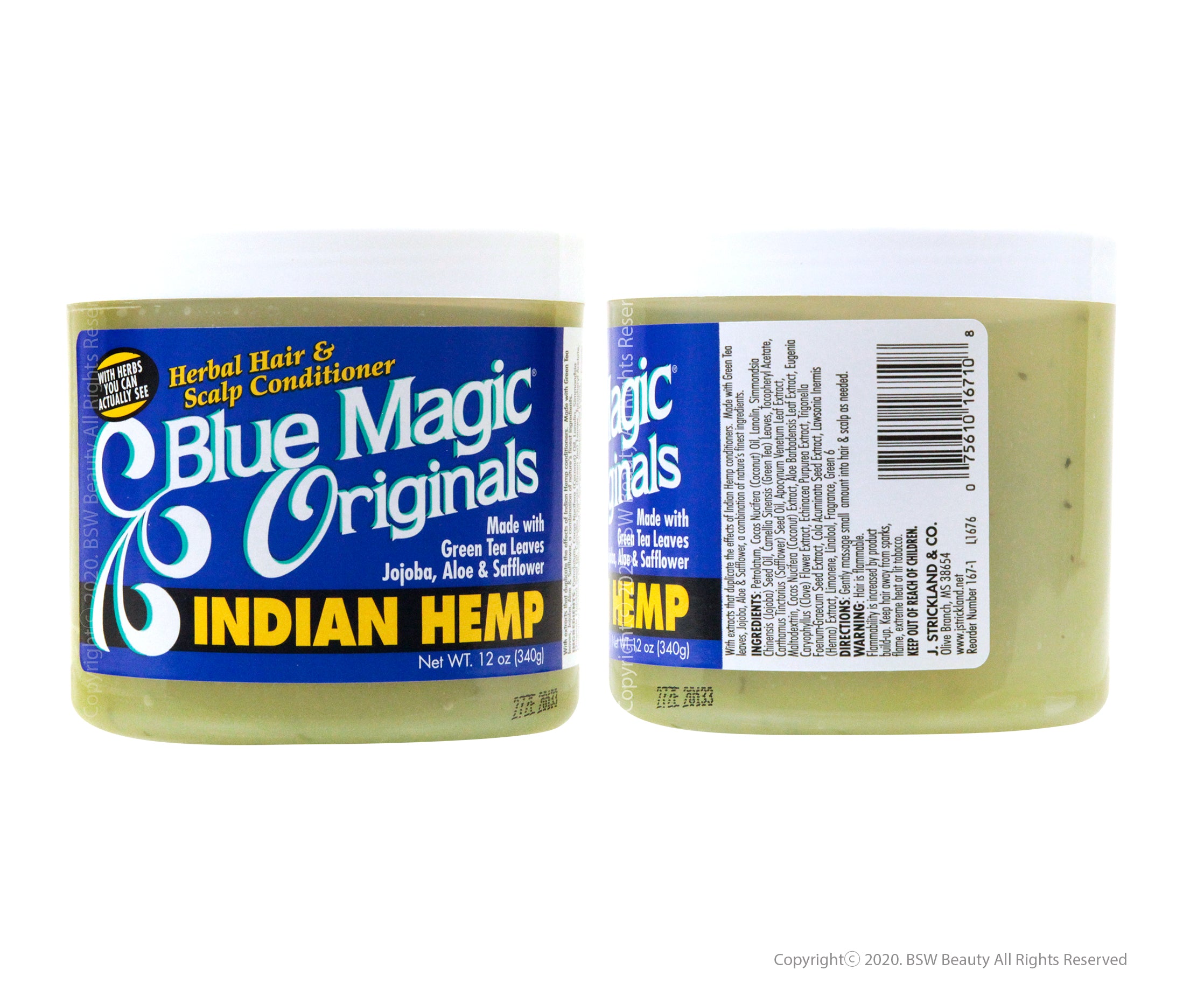 Blue Magic Indian Hemp Hair & Scalp Conditioner - wide 5